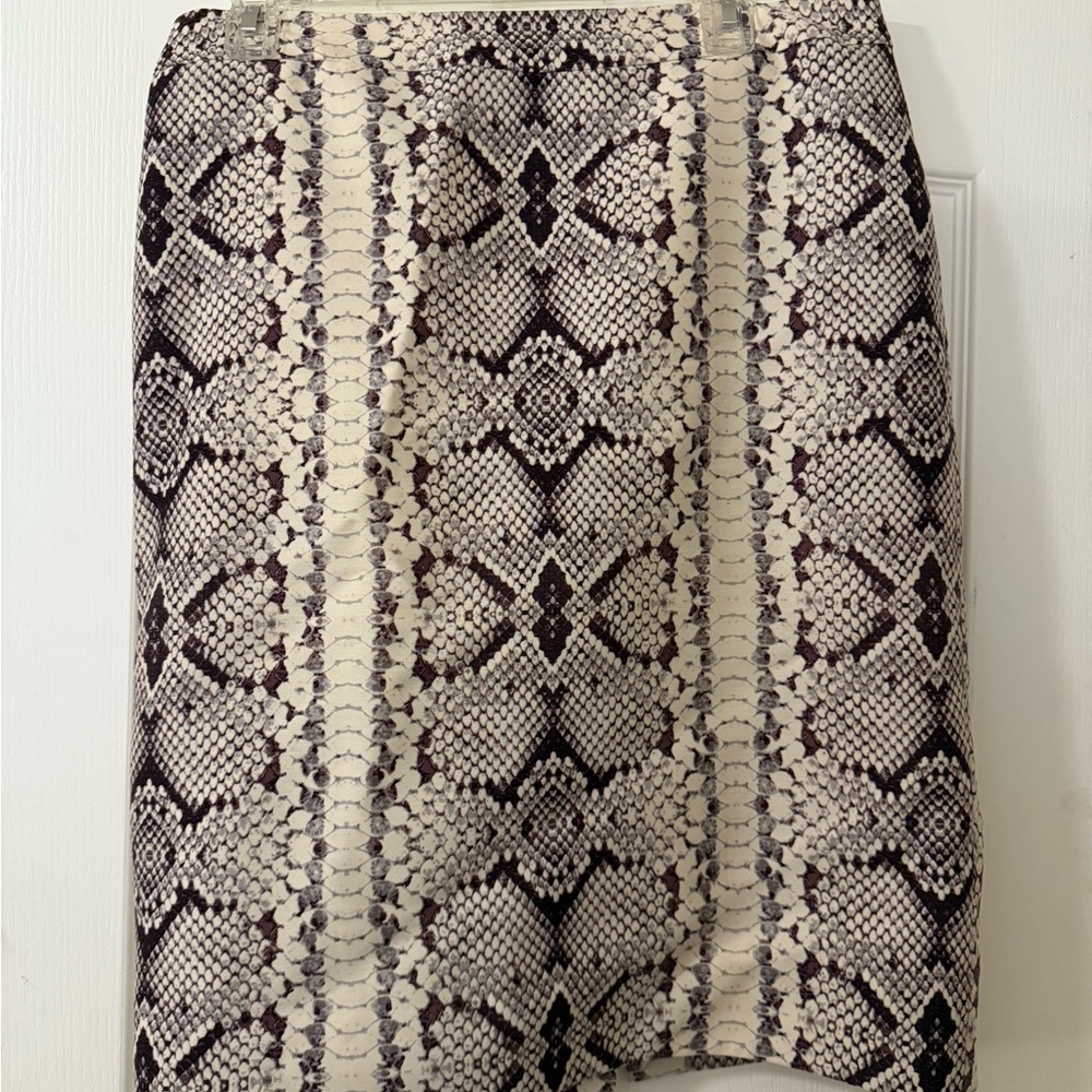 J.Crew Snake Print Skirt size 10